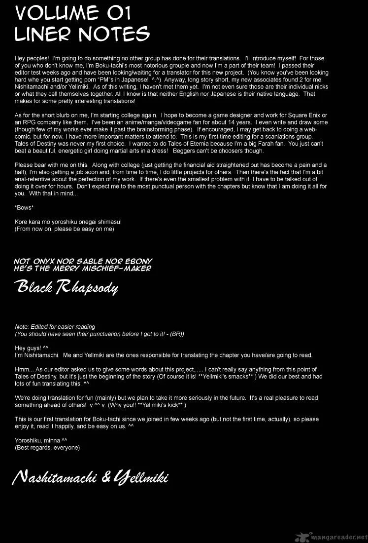 Tales of Destiny Chapter 1 page 2