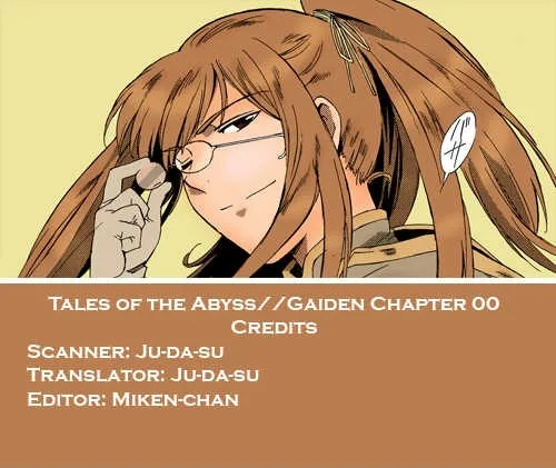 Tales of the Abyss Chapter 0 page 1