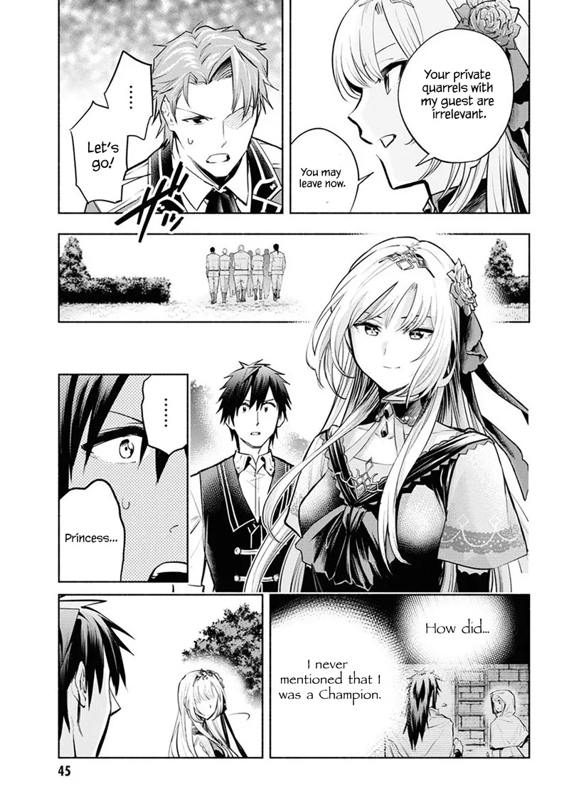 Tatoeba Ore ga, Champion kara Oujo no Himo ni Job Change Shita to shite. Chapter 8 page 14