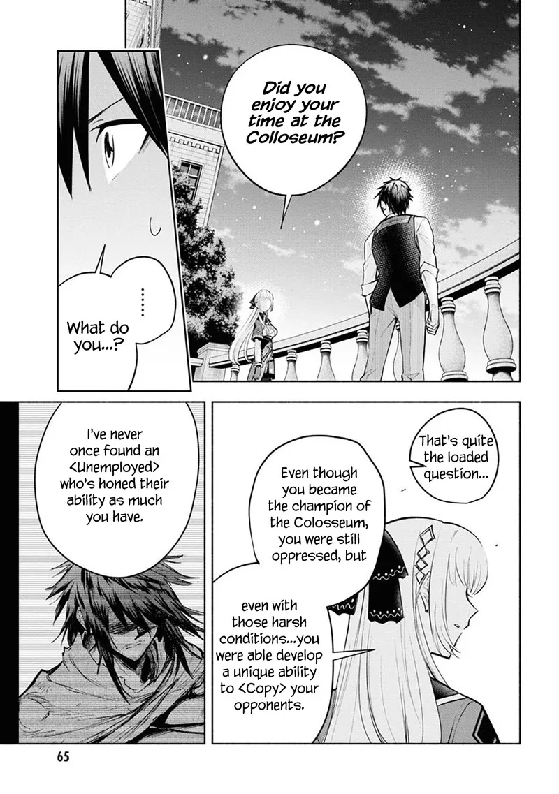 Tatoeba Ore ga, Champion kara Oujo no Himo ni Job Change Shita to shite. Chapter 9 page 6