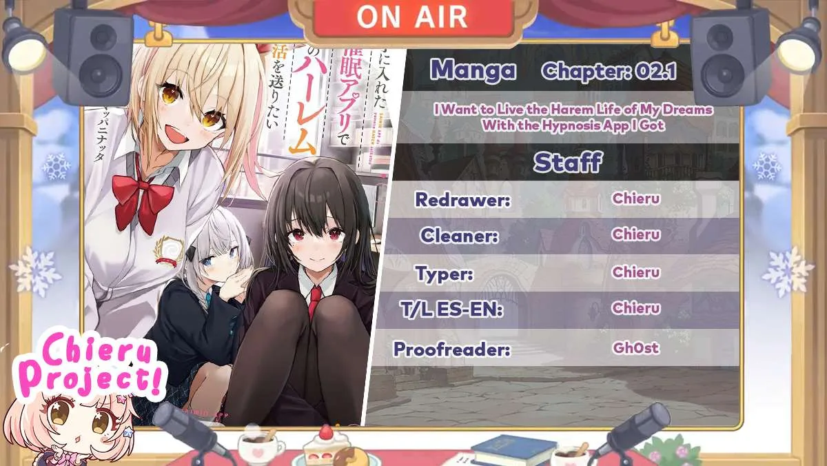 Te ni iretan saimin apuri de yume no haaremu seikatsu o okuritai Chapter 2.1 page 1