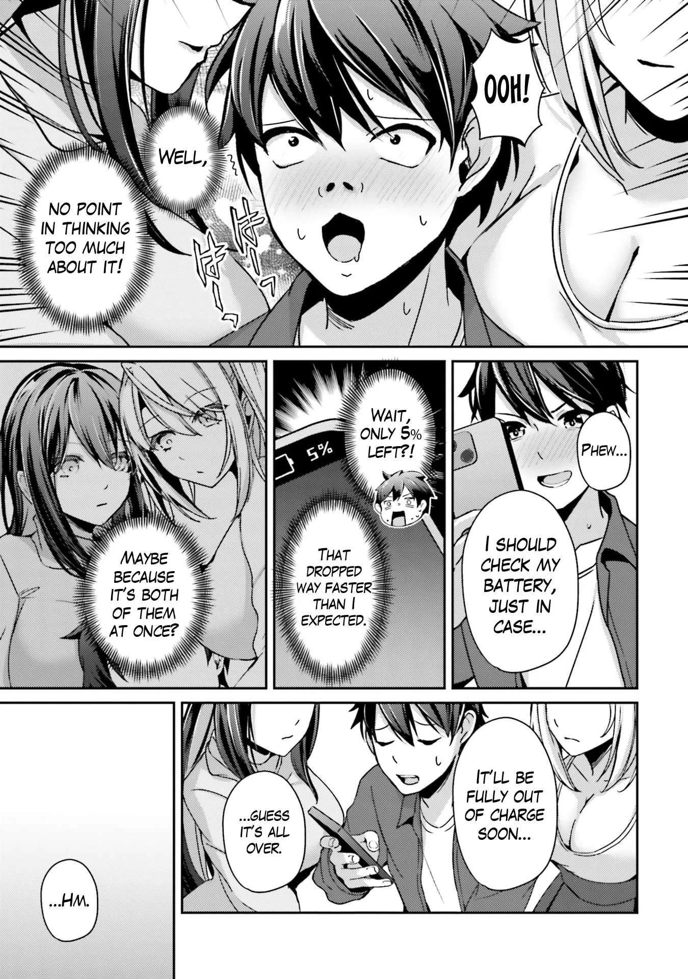 Te ni iretan saimin apuri de yume no haaremu seikatsu o okuritai Chapter 9.1 page 12