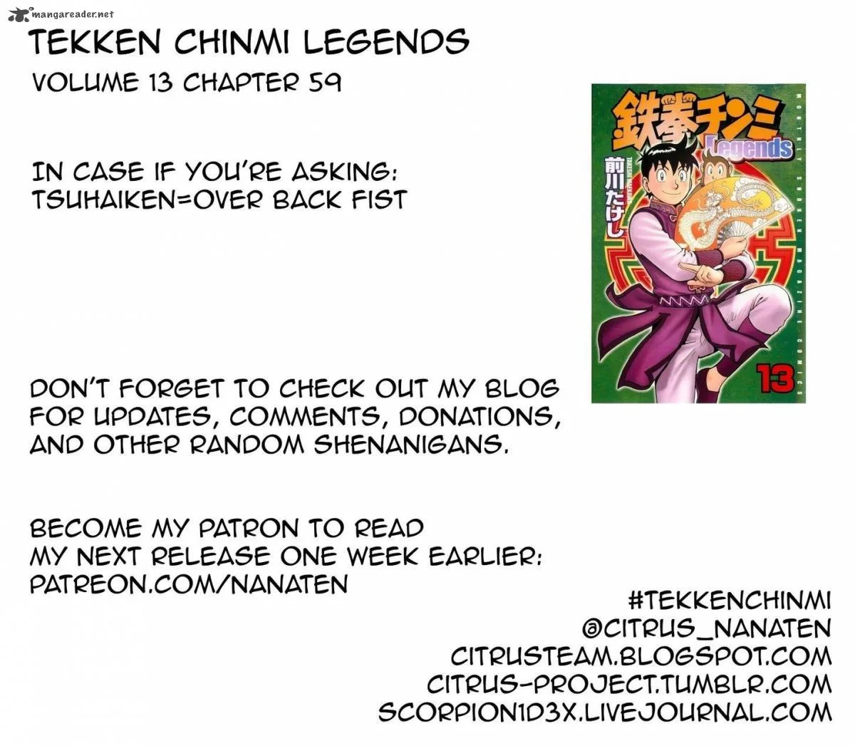 Tekken Chinmi Legends Chapter 60 page 18