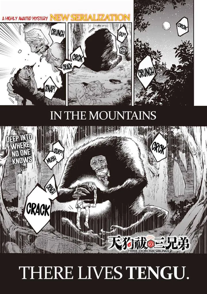 Tengu Barai no Sankyoudai Chapter 1 page 2