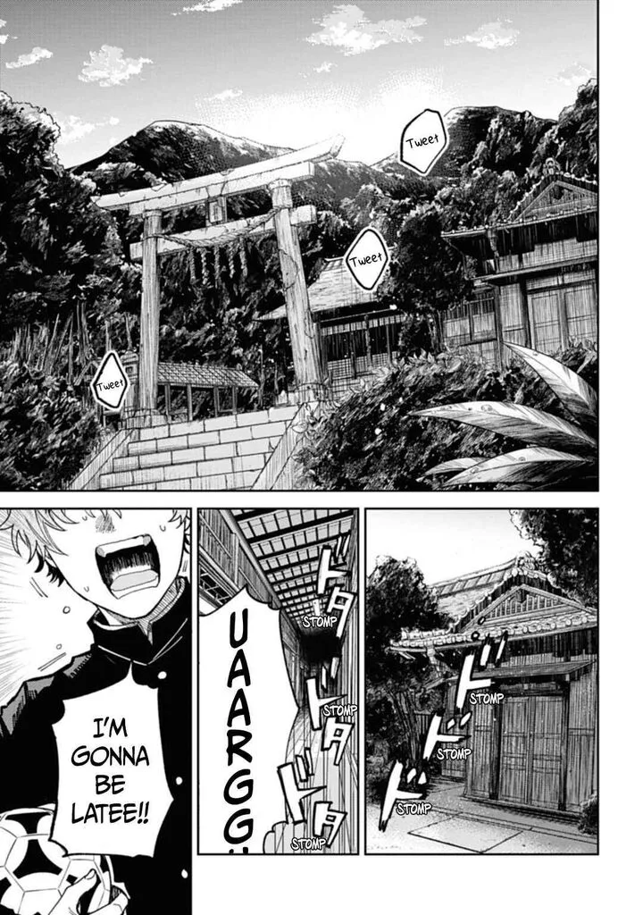 Tengu Barai no Sankyoudai Chapter 1 page 14