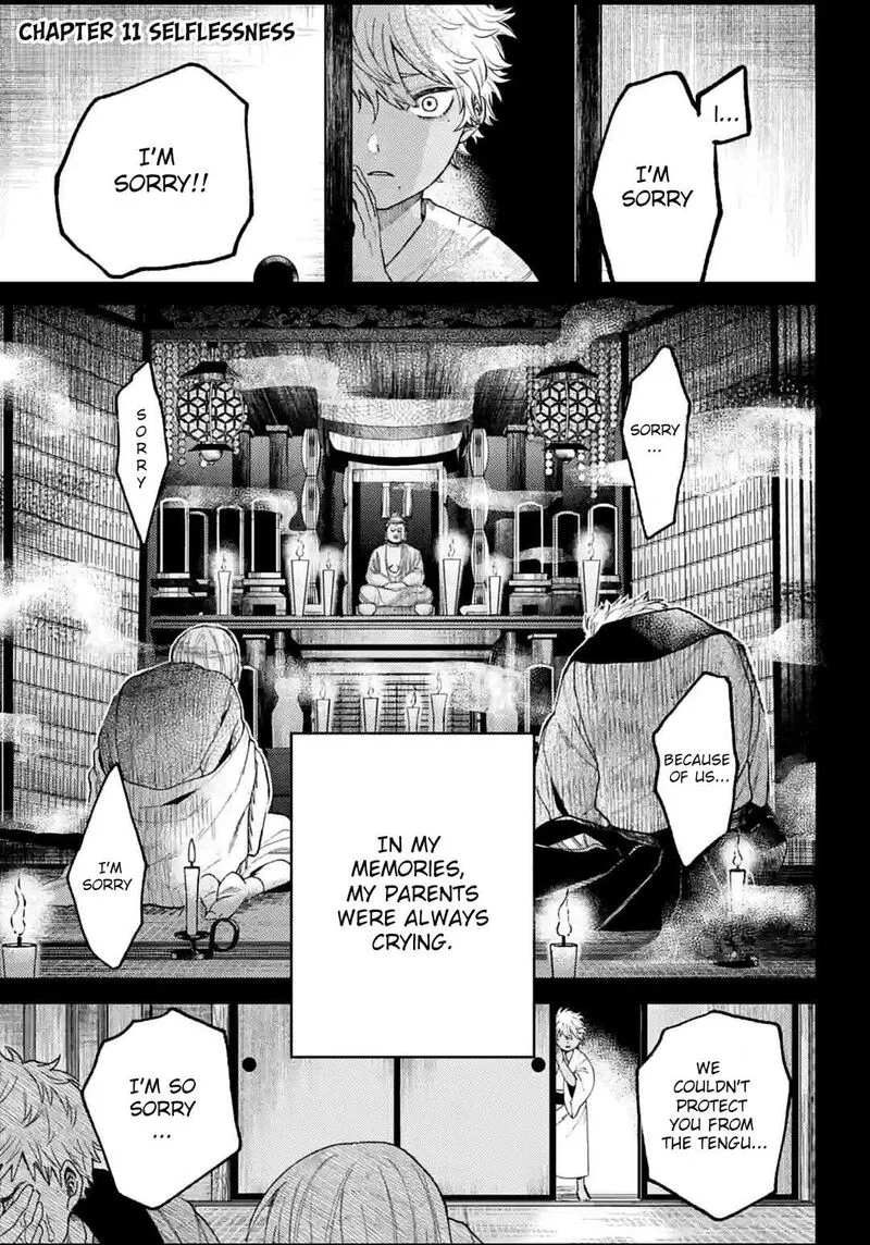 Tengu Barai no Sankyoudai Chapter 11 page 1