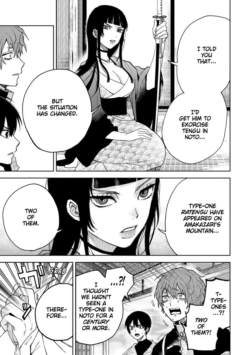 Tengu Barai no Sankyoudai Chapter 18 page 9