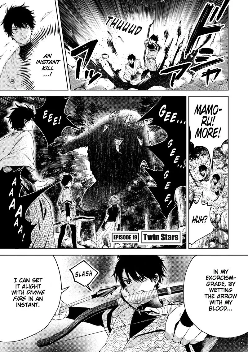 Tengu Barai no Sankyoudai Chapter 19 page 1