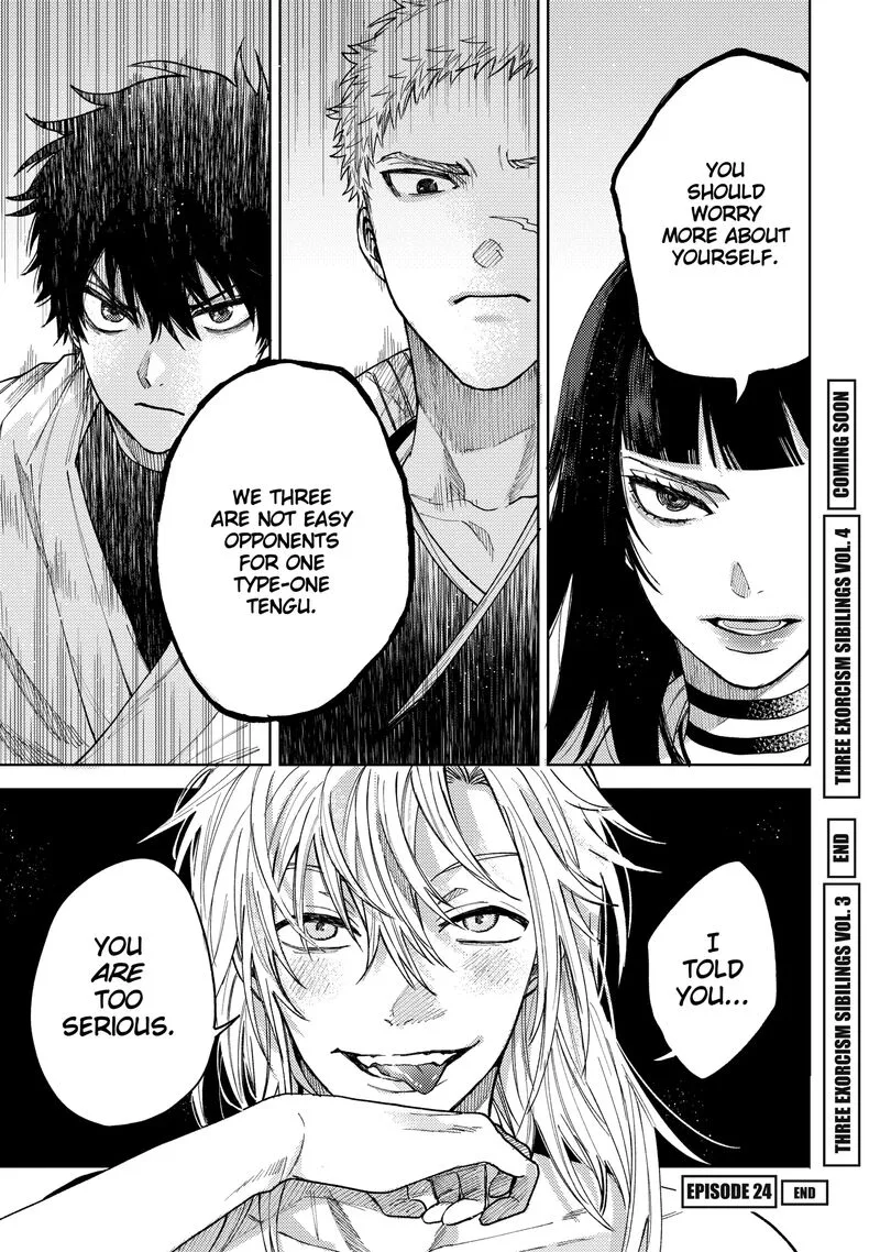 Tengu Barai no Sankyoudai Chapter 24 page 17