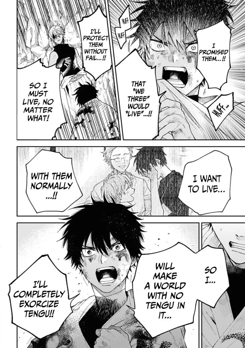 Tengu Barai no Sankyoudai Chapter 5 page 14