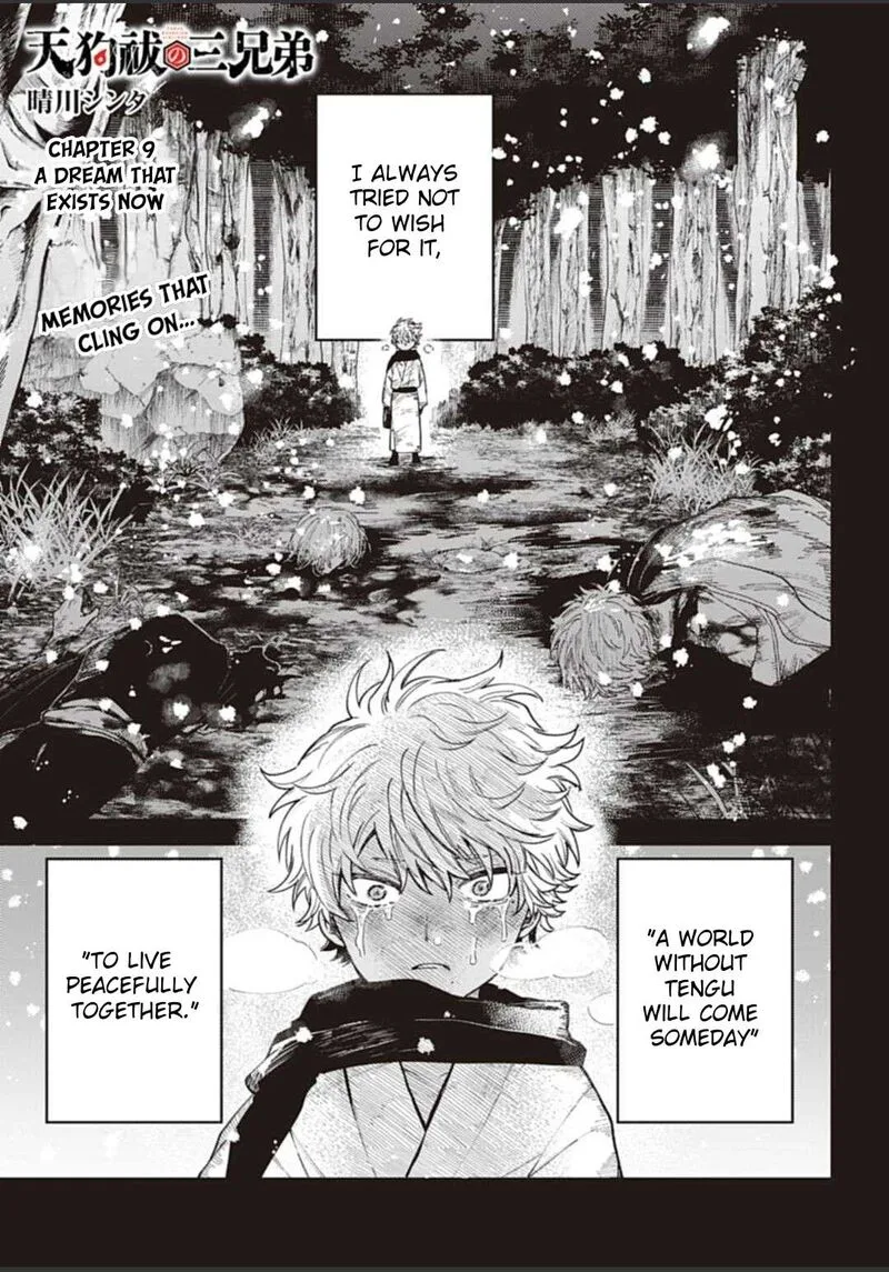 Tengu Barai no Sankyoudai Chapter 9 page 1