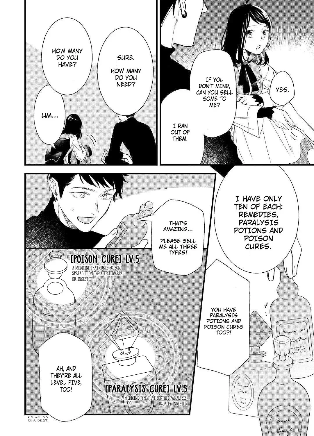Tenisaki wa Kusushi ga Sukunai Sekaideshita Chapter 2 page 36