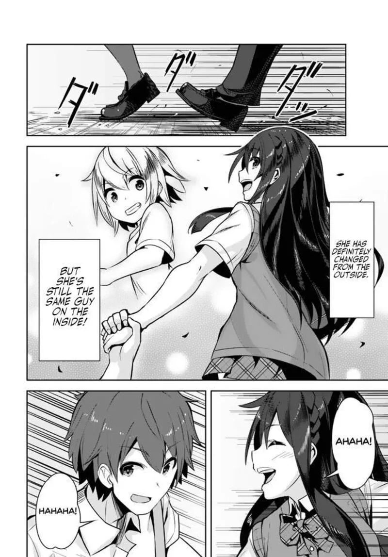 Tenkou Saki no Seiso Karen na Bishoujo ga, Mukashi Danshi to Omotte Issho ni Asonda Osananajimi datta Ken Chapter 1 page 26