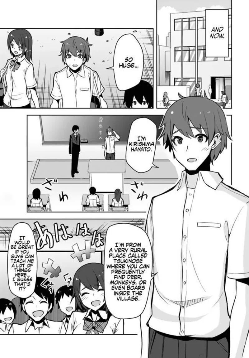 Tenkou Saki no Seiso Karen na Bishoujo ga, Mukashi Danshi to Omotte Issho ni Asonda Osananajimi datta Ken Chapter 1 page 5
