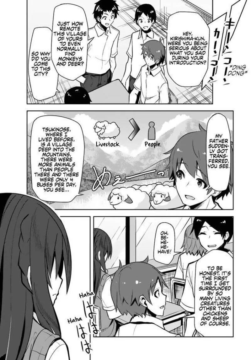 Tenkou Saki no Seiso Karen na Bishoujo ga, Mukashi Danshi to Omotte Issho ni Asonda Osananajimi datta Ken Chapter 1 page 9
