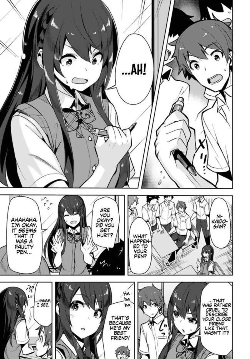 Tenkou Saki no Seiso Karen na Bishoujo ga, Mukashi Danshi to Omotte Issho ni Asonda Osananajimi datta Ken Chapter 1 page 11