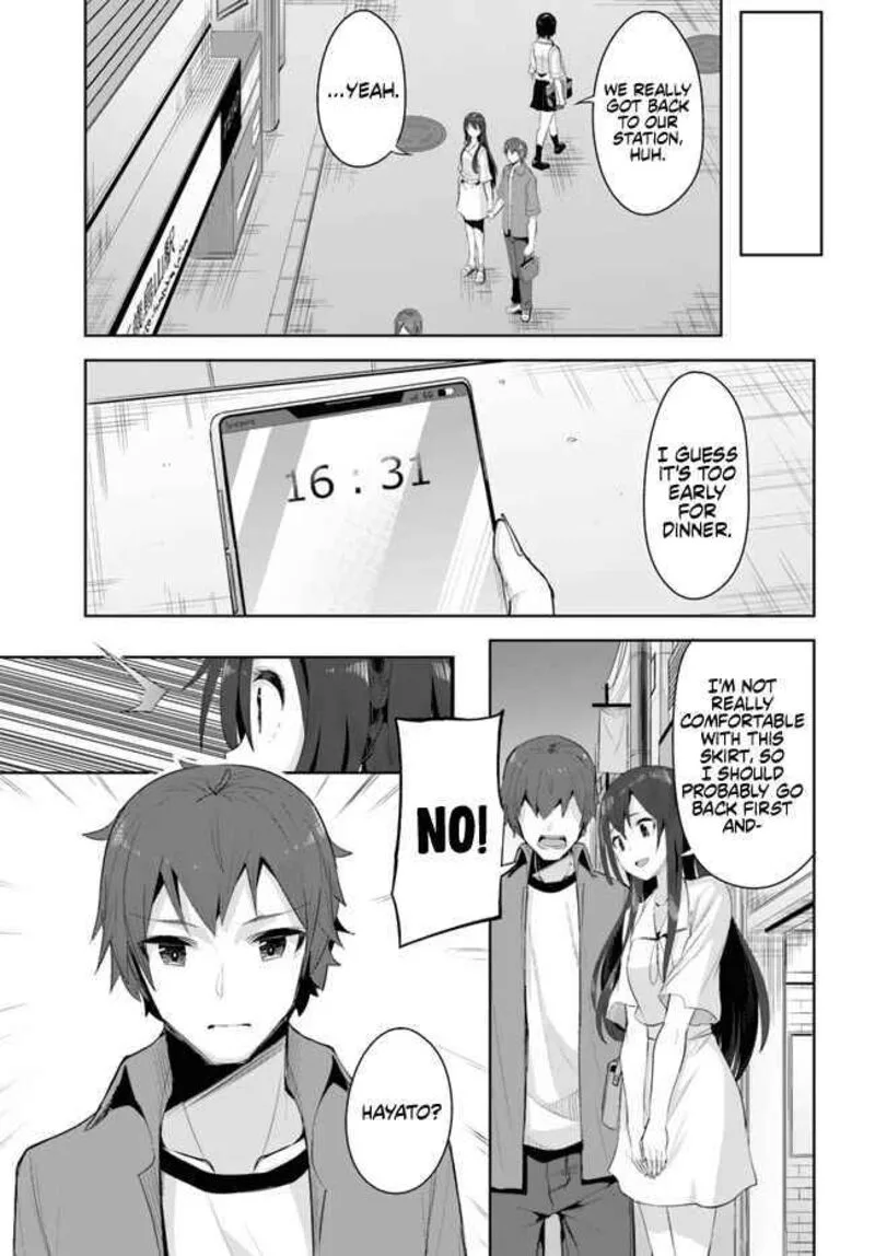 Tenkou Saki no Seiso Karen na Bishoujo ga, Mukashi Danshi to Omotte Issho ni Asonda Osananajimi datta Ken Chapter 10 page 23
