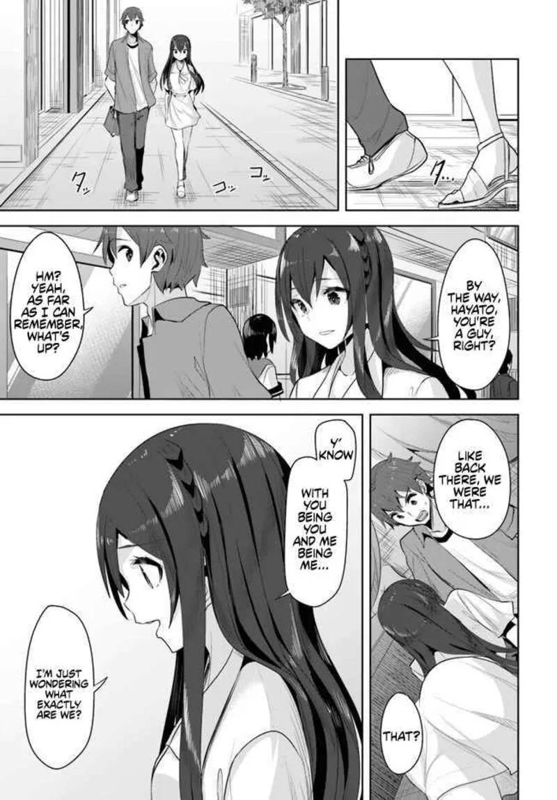 Tenkou Saki no Seiso Karen na Bishoujo ga, Mukashi Danshi to Omotte Issho ni Asonda Osananajimi datta Ken Chapter 10 page 9