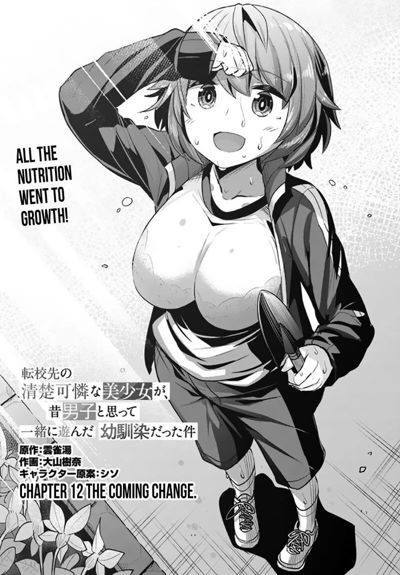 Tenkou Saki no Seiso Karen na Bishoujo ga, Mukashi Danshi to Omotte Issho ni Asonda Osananajimi datta Ken Chapter 12 page 4