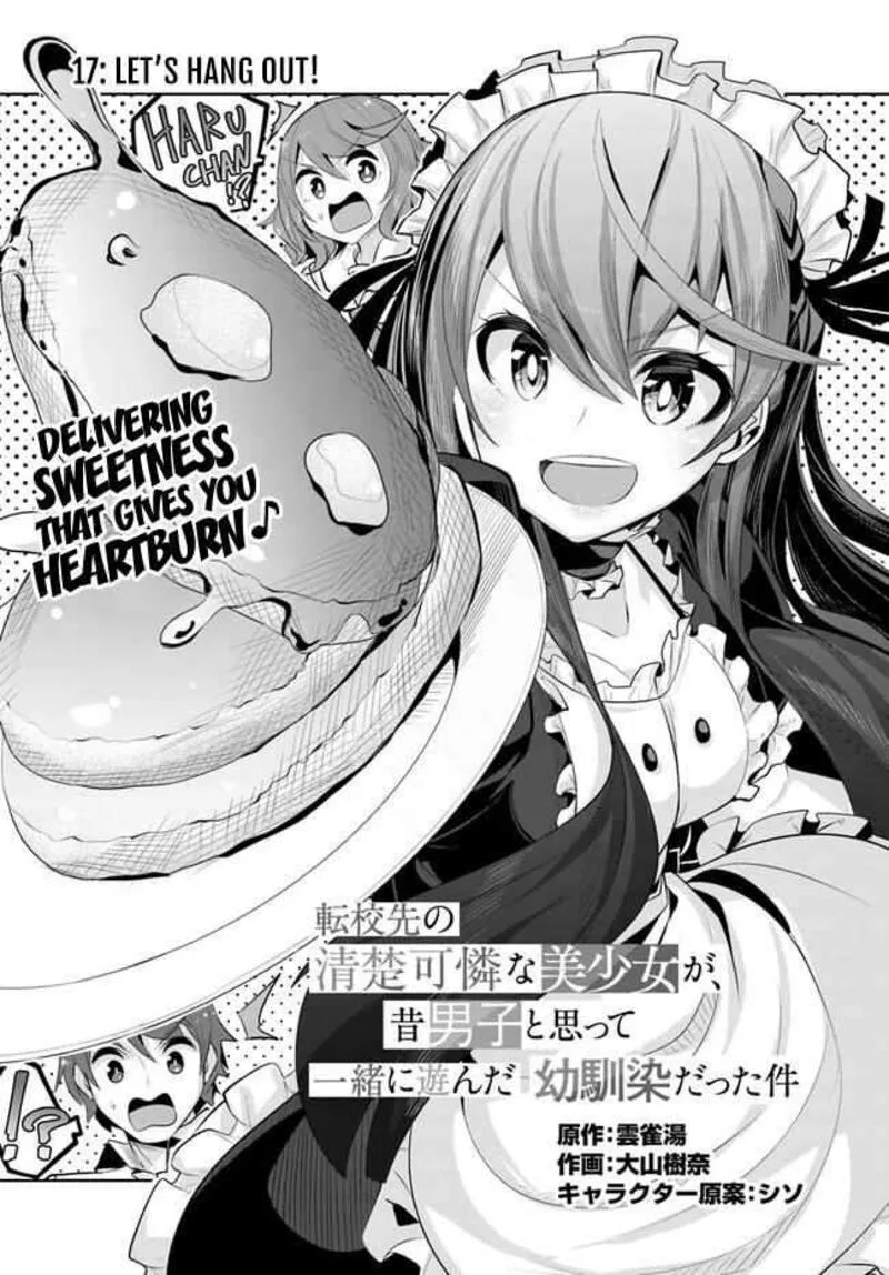 Tenkou Saki no Seiso Karen na Bishoujo ga, Mukashi Danshi to Omotte Issho ni Asonda Osananajimi datta Ken Chapter 17 page 2