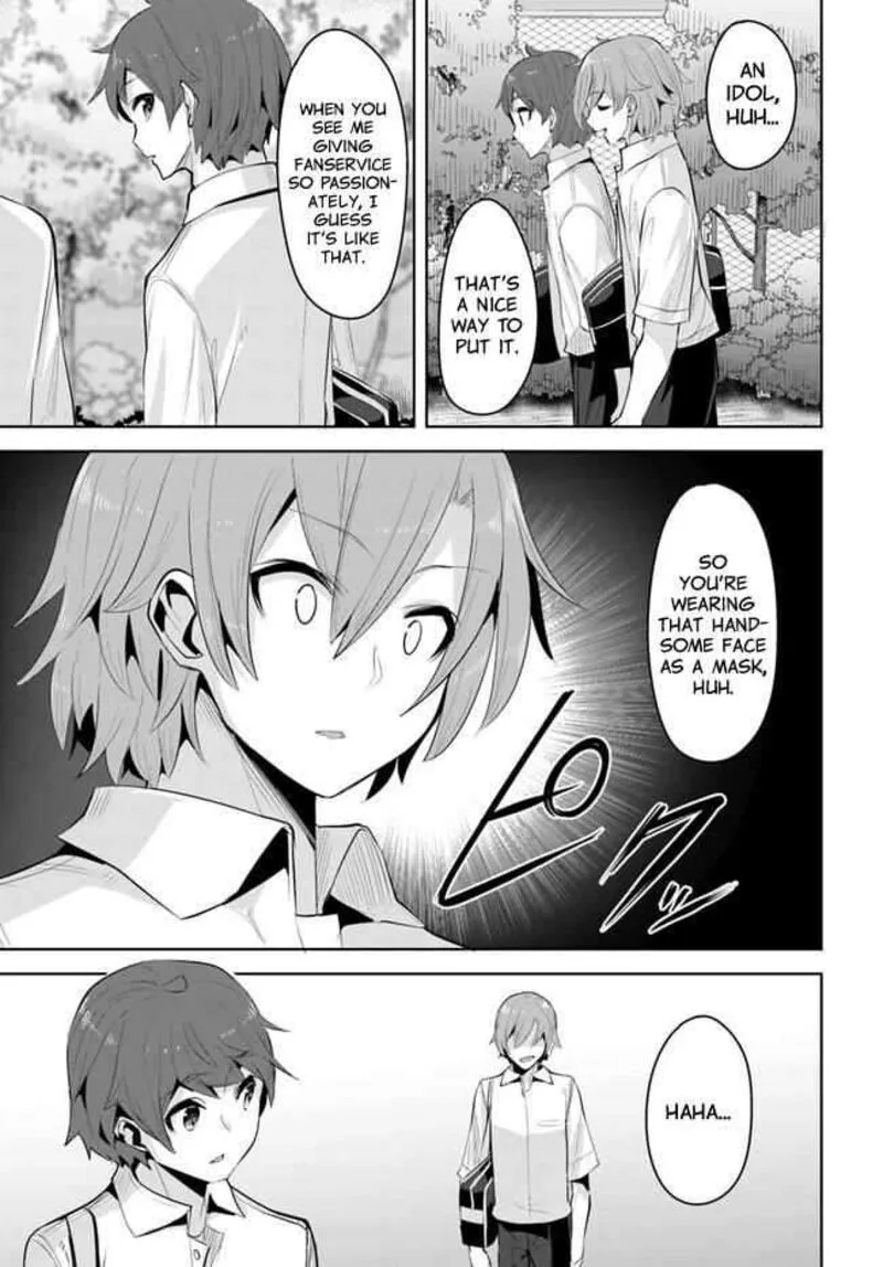 Tenkou Saki no Seiso Karen na Bishoujo ga, Mukashi Danshi to Omotte Issho ni Asonda Osananajimi datta Ken Chapter 17 page 27