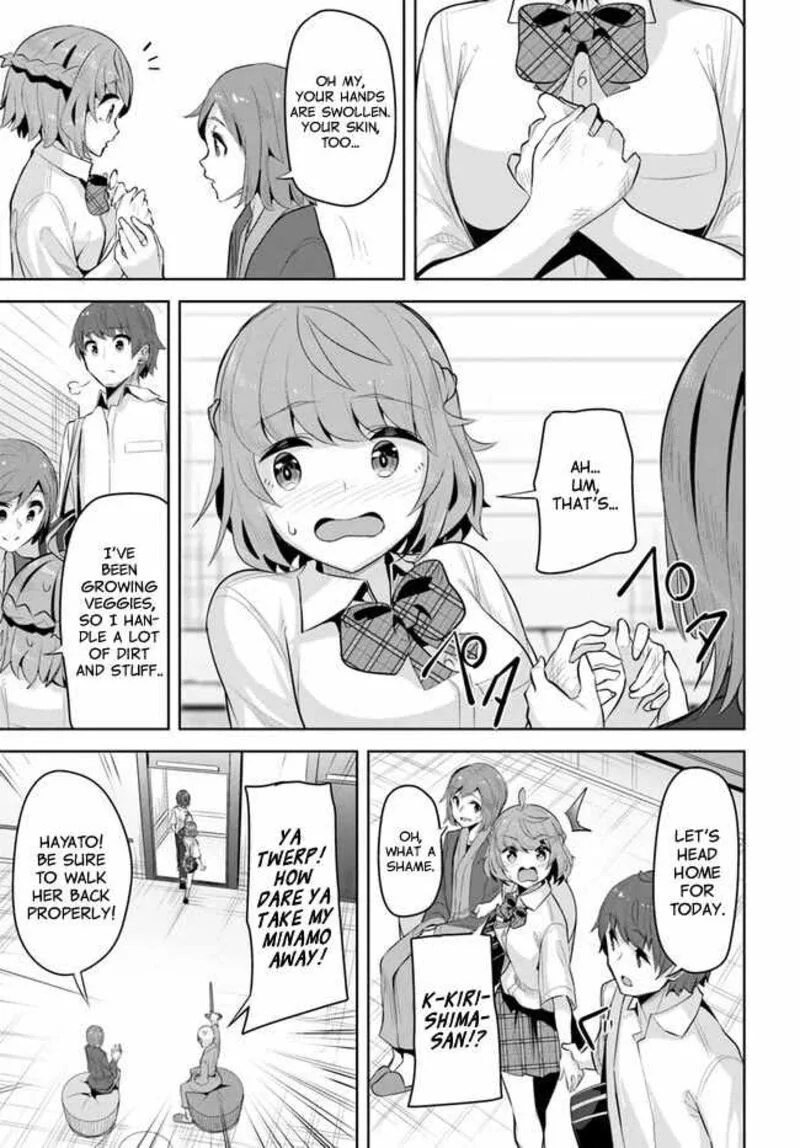 Tenkou Saki no Seiso Karen na Bishoujo ga, Mukashi Danshi to Omotte Issho ni Asonda Osananajimi datta Ken Chapter 18 page 19