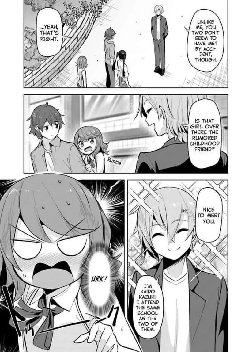 Tenkou Saki no Seiso Karen na Bishoujo ga, Mukashi Danshi to Omotte Issho ni Asonda Osananajimi datta Ken Chapter 20 page 3