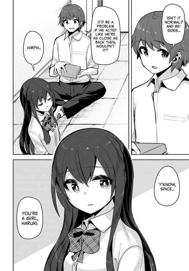 Tenkou Saki no Seiso Karen na Bishoujo ga, Mukashi Danshi to Omotte Issho ni Asonda Osananajimi datta Ken Chapter 22 page 14