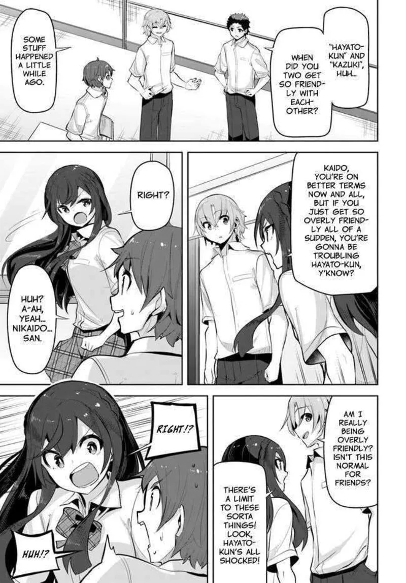 Tenkou Saki no Seiso Karen na Bishoujo ga, Mukashi Danshi to Omotte Issho ni Asonda Osananajimi datta Ken Chapter 22 page 11