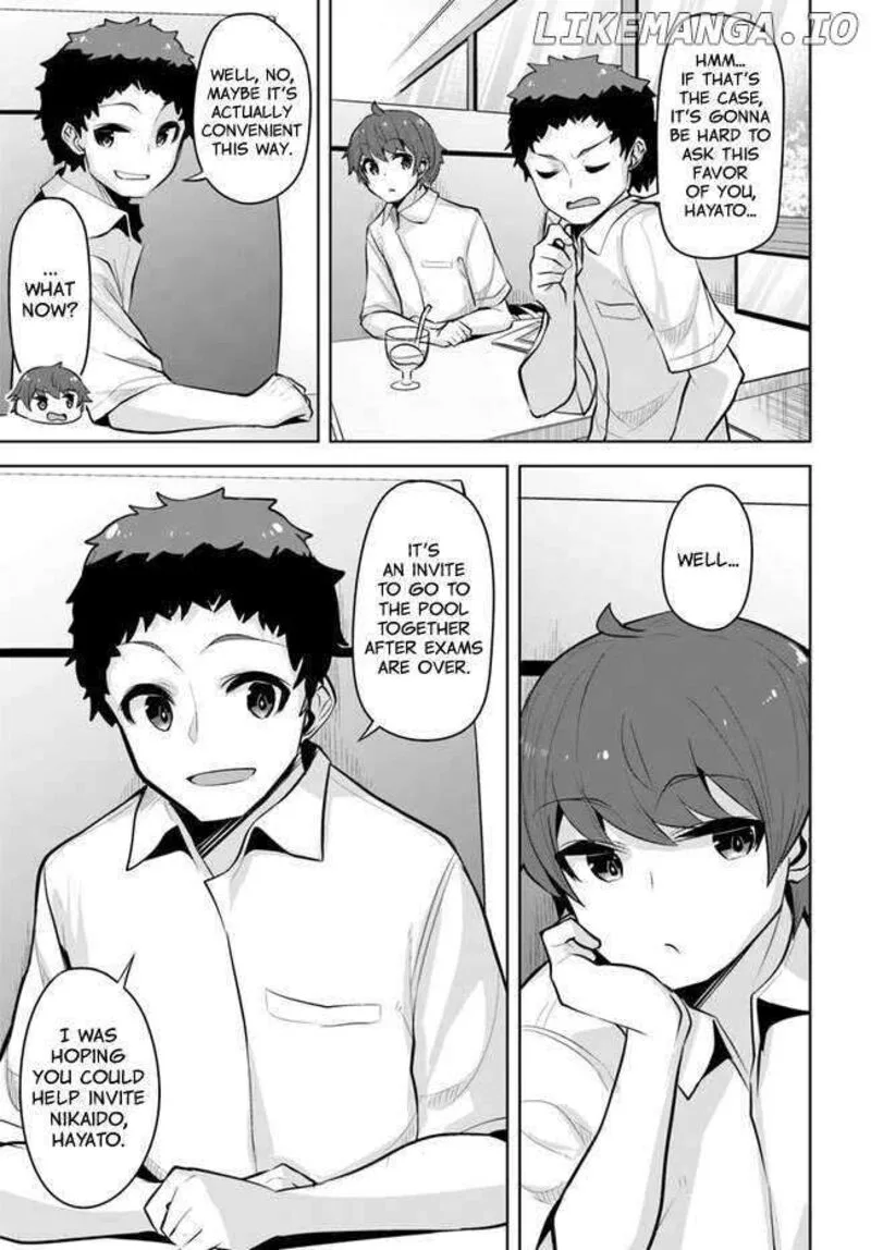 Tenkou Saki no Seiso Karen na Bishoujo ga, Mukashi Danshi to Omotte Issho ni Asonda Osananajimi datta Ken Chapter 23 page 17