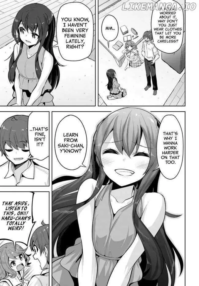 Tenkou Saki no Seiso Karen na Bishoujo ga, Mukashi Danshi to Omotte Issho ni Asonda Osananajimi datta Ken Chapter 23 page 21