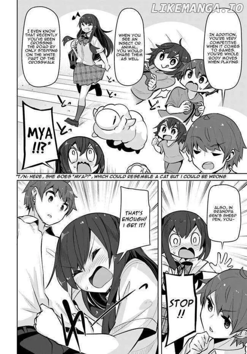 Tenkou Saki no Seiso Karen na Bishoujo ga, Mukashi Danshi to Omotte Issho ni Asonda Osananajimi datta Ken Chapter 24 page 6