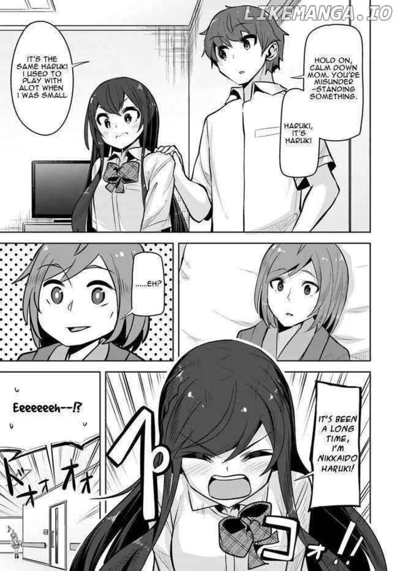 Tenkou Saki no Seiso Karen na Bishoujo ga, Mukashi Danshi to Omotte Issho ni Asonda Osananajimi datta Ken Chapter 24 page 19