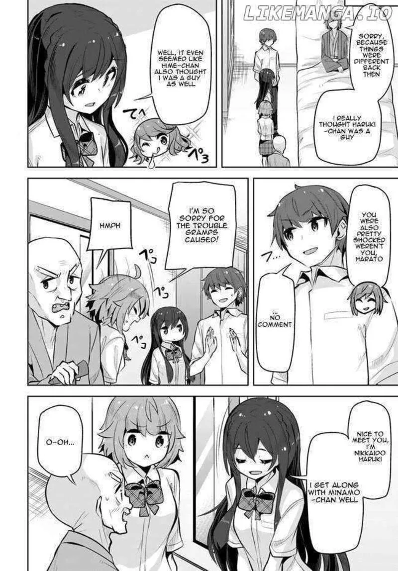 Tenkou Saki no Seiso Karen na Bishoujo ga, Mukashi Danshi to Omotte Issho ni Asonda Osananajimi datta Ken Chapter 24 page 22