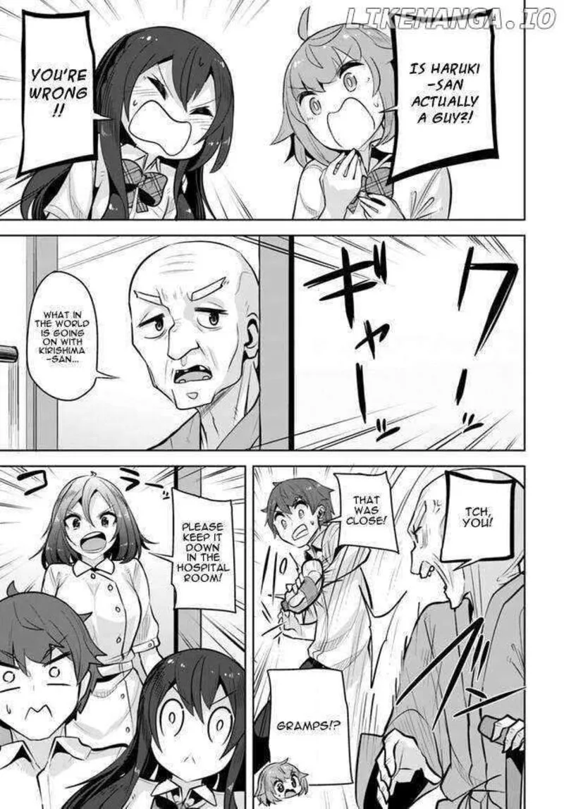 Tenkou Saki no Seiso Karen na Bishoujo ga, Mukashi Danshi to Omotte Issho ni Asonda Osananajimi datta Ken Chapter 24 page 21