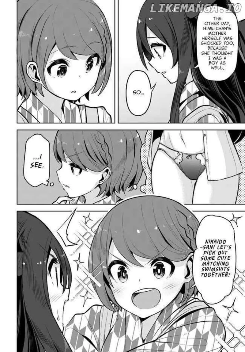 Tenkou Saki no Seiso Karen na Bishoujo ga, Mukashi Danshi to Omotte Issho ni Asonda Osananajimi datta Ken Chapter 25 page 30
