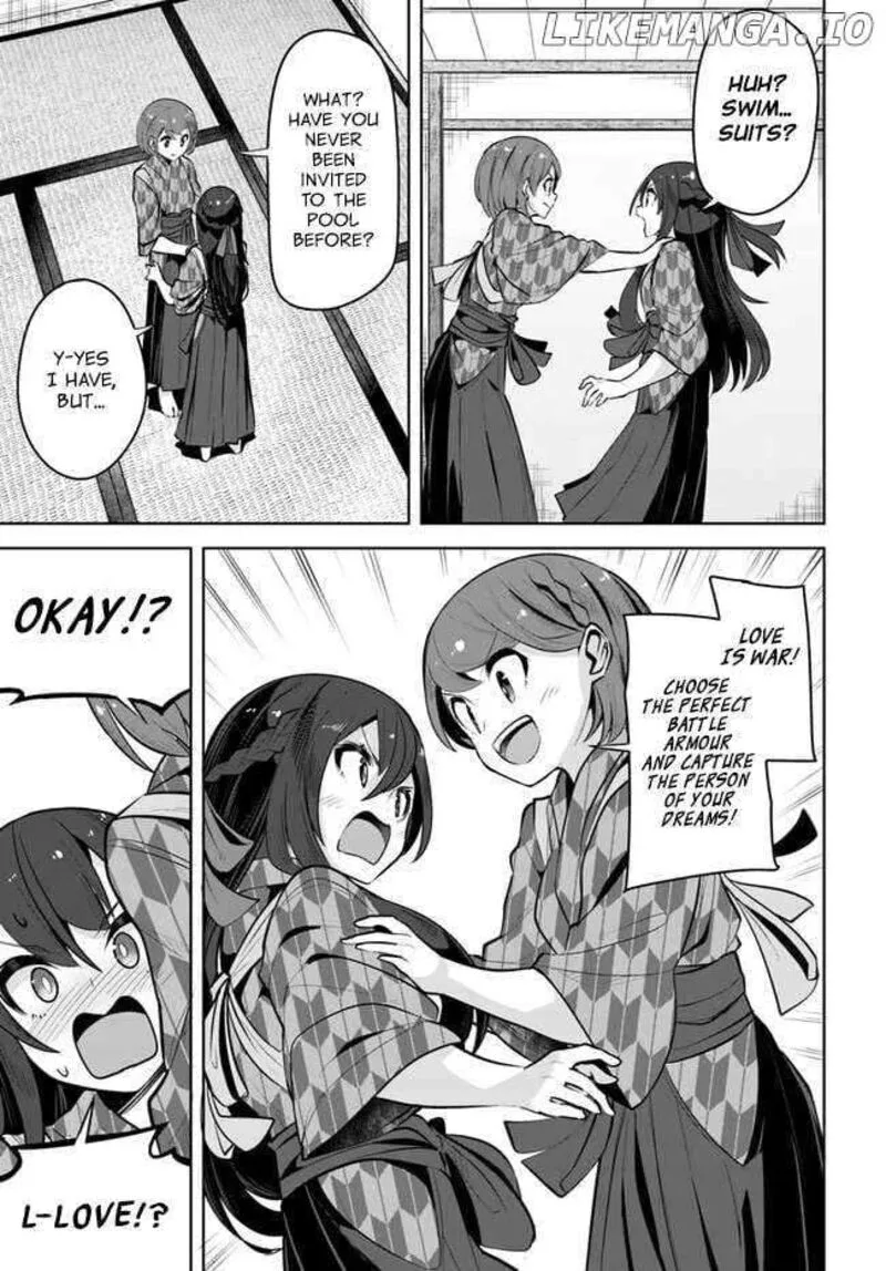 Tenkou Saki no Seiso Karen na Bishoujo ga, Mukashi Danshi to Omotte Issho ni Asonda Osananajimi datta Ken Chapter 25 page 31