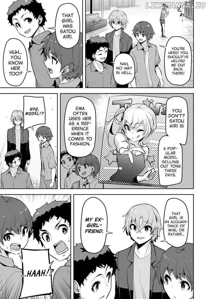 Tenkou Saki no Seiso Karen na Bishoujo ga, Mukashi Danshi to Omotte Issho ni Asonda Osananajimi datta Ken Chapter 27 page 19