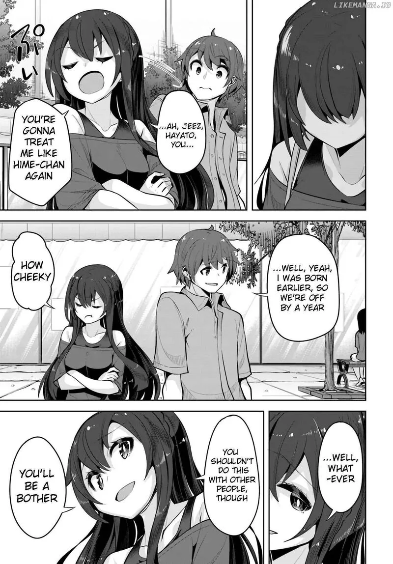 Tenkou Saki no Seiso Karen na Bishoujo ga, Mukashi Danshi to Omotte Issho ni Asonda Osananajimi datta Ken Chapter 28 page 19