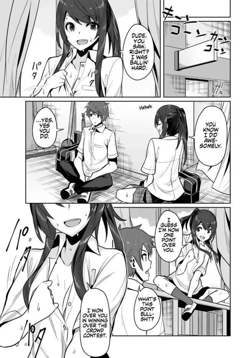 Tenkou Saki no Seiso Karen na Bishoujo ga, Mukashi Danshi to Omotte Issho ni Asonda Osananajimi datta Ken Chapter 3 page 13