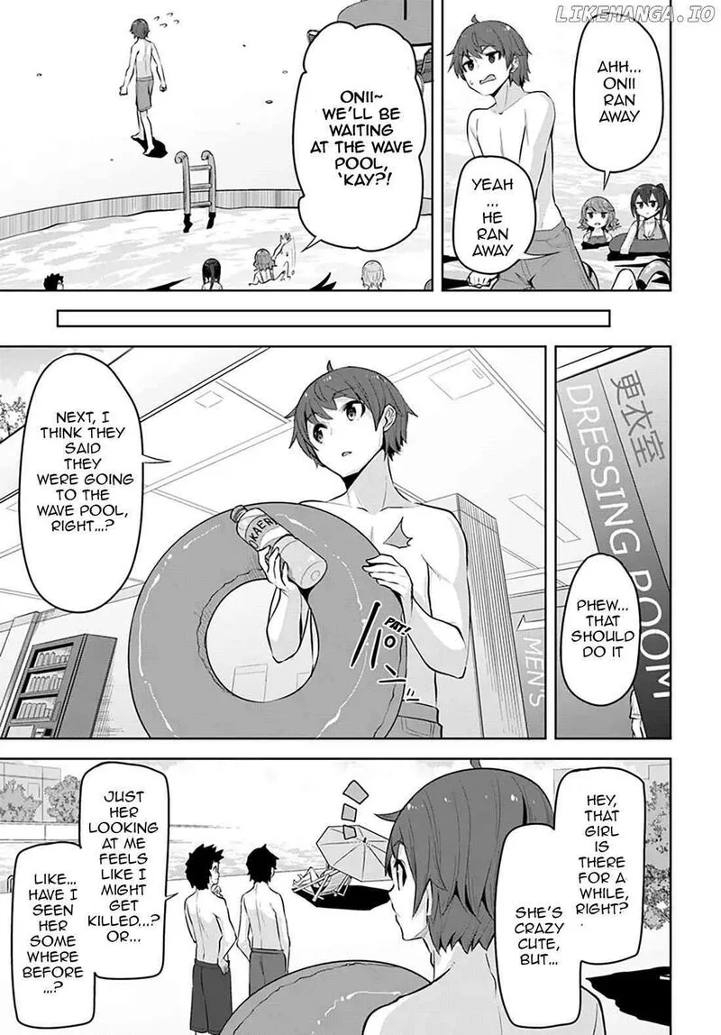 Tenkou Saki no Seiso Karen na Bishoujo ga, Mukashi Danshi to Omotte Issho ni Asonda Osananajimi datta Ken Chapter 30 page 9