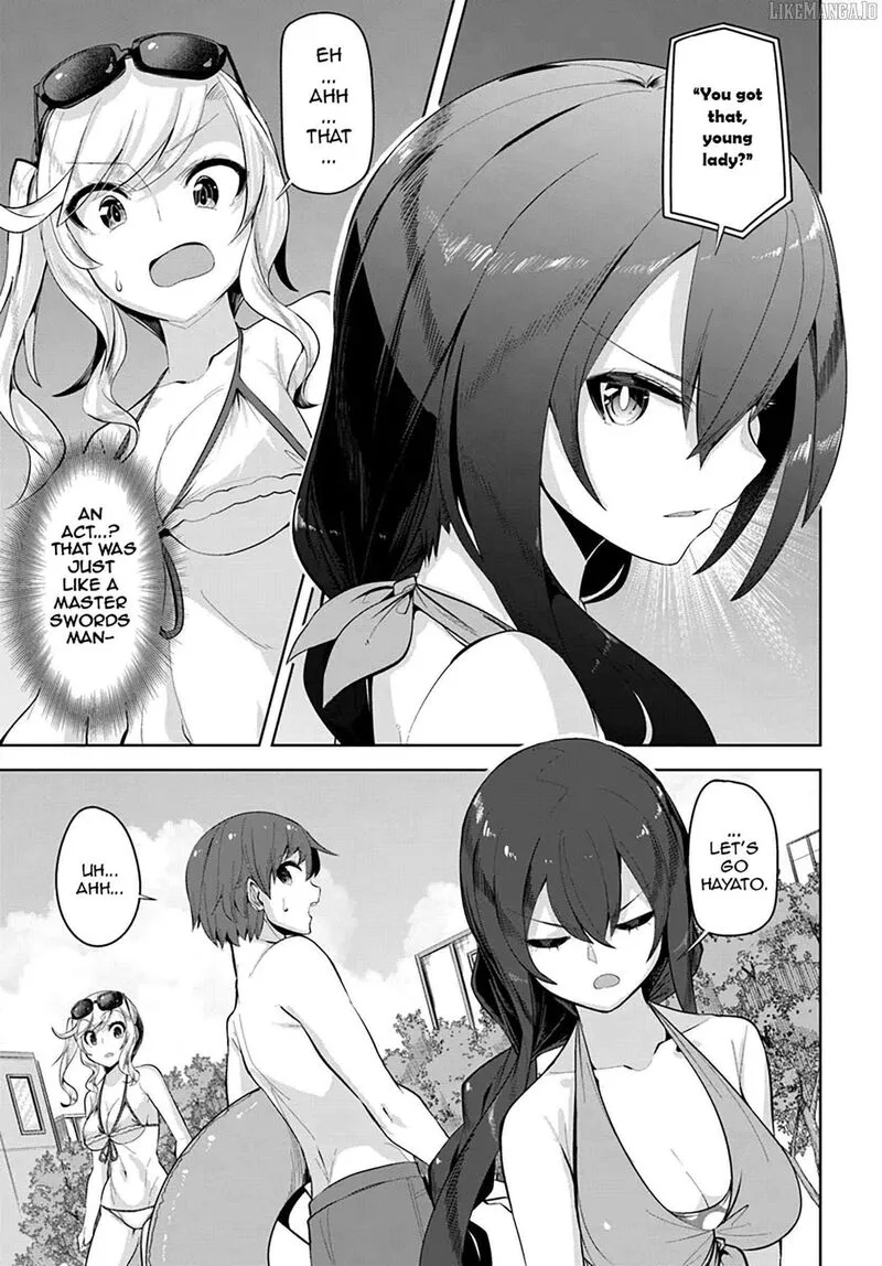 Tenkou Saki no Seiso Karen na Bishoujo ga, Mukashi Danshi to Omotte Issho ni Asonda Osananajimi datta Ken Chapter 31 page 5