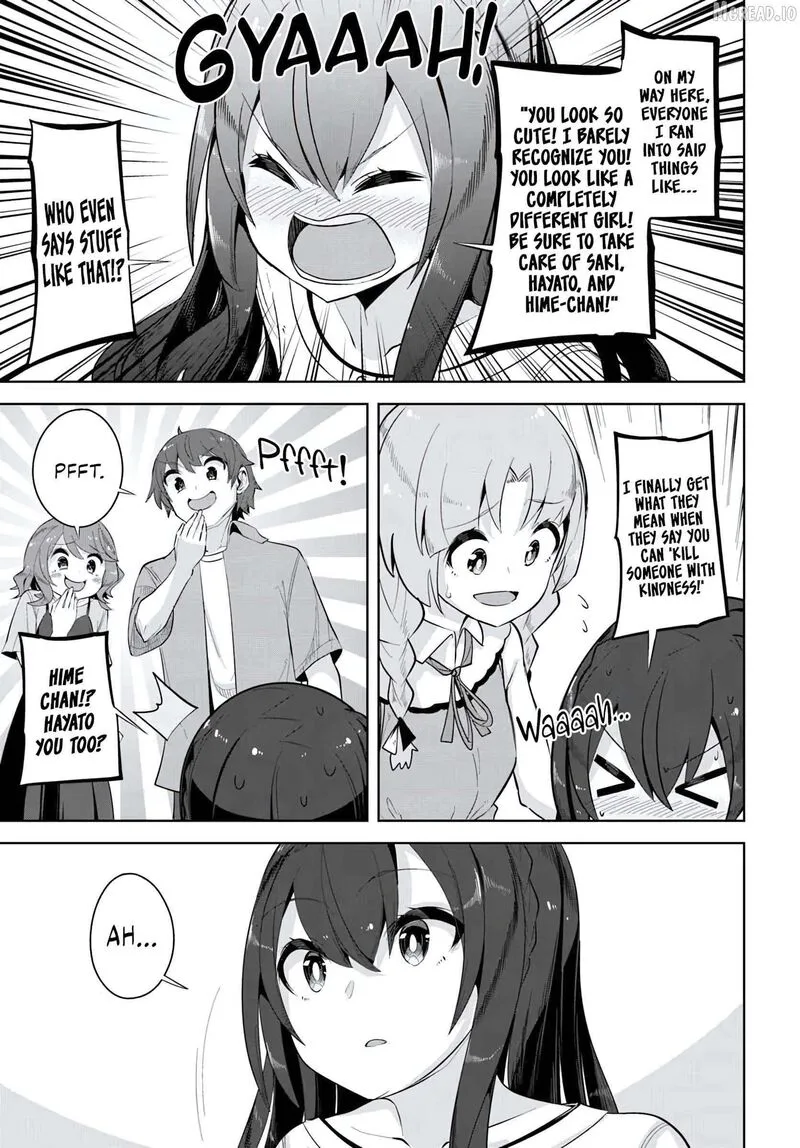 Tenkou Saki no Seiso Karen na Bishoujo ga, Mukashi Danshi to Omotte Issho ni Asonda Osananajimi datta Ken Chapter 32 page 19