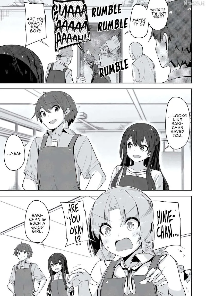 Tenkou Saki no Seiso Karen na Bishoujo ga, Mukashi Danshi to Omotte Issho ni Asonda Osananajimi datta Ken Chapter 33 page 21