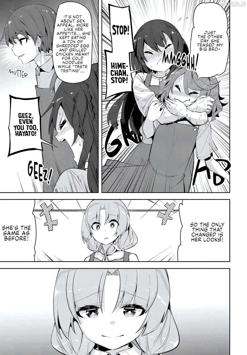 Tenkou Saki no Seiso Karen na Bishoujo ga, Mukashi Danshi to Omotte Issho ni Asonda Osananajimi datta Ken Chapter 33 page 17