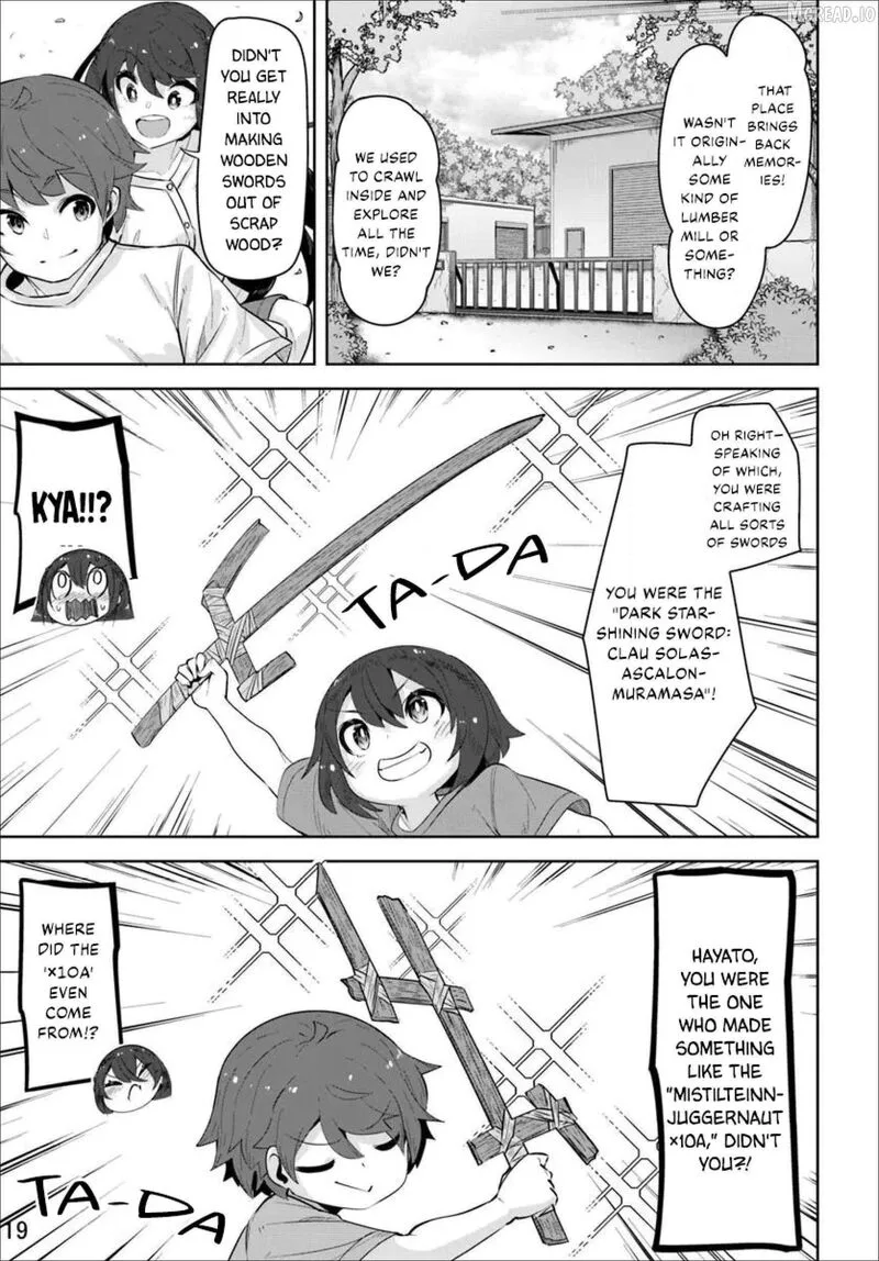 Tenkou Saki no Seiso Karen na Bishoujo ga, Mukashi Danshi to Omotte Issho ni Asonda Osananajimi datta Ken Chapter 35 page 19