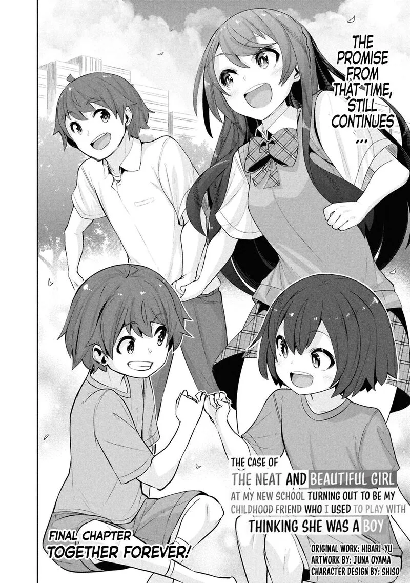 Tenkou Saki no Seiso Karen na Bishoujo ga, Mukashi Danshi to Omotte Issho ni Asonda Osananajimi datta Ken Chapter 37 page 2