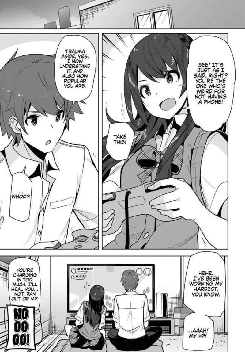 Tenkou Saki no Seiso Karen na Bishoujo ga, Mukashi Danshi to Omotte Issho ni Asonda Osananajimi datta Ken Chapter 5 page 18