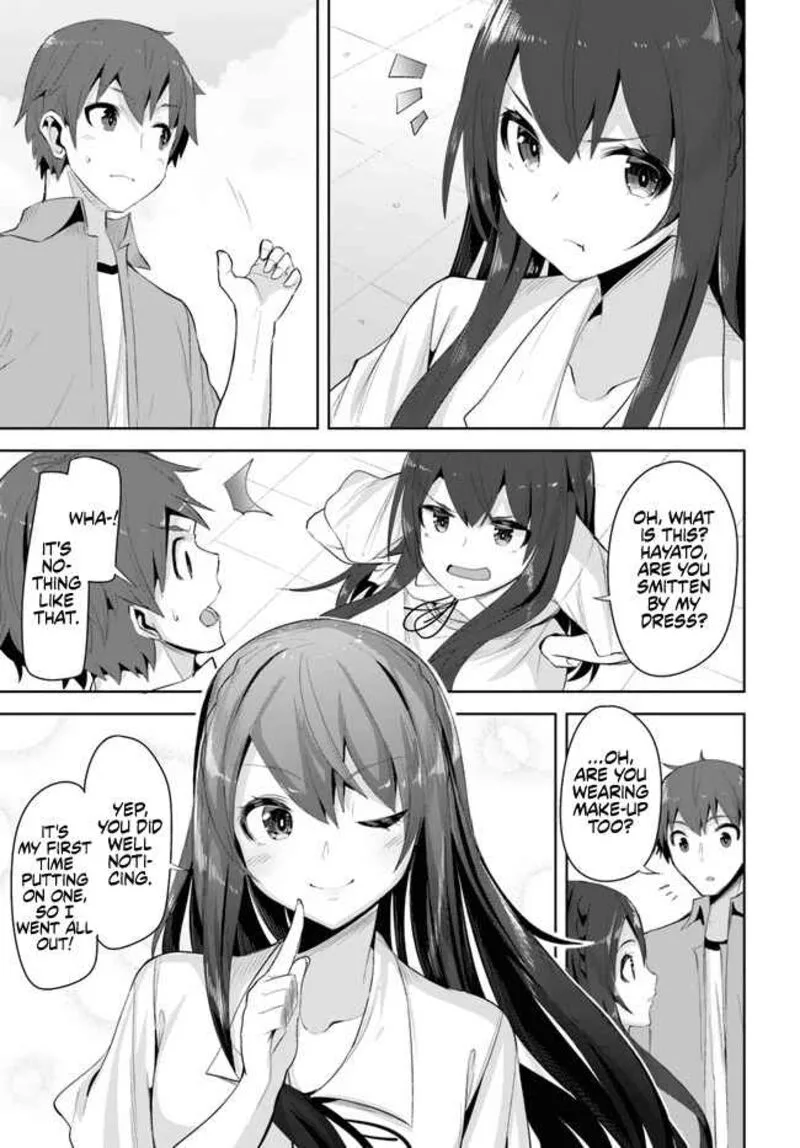 Tenkou Saki no Seiso Karen na Bishoujo ga, Mukashi Danshi to Omotte Issho ni Asonda Osananajimi datta Ken Chapter 9 page 18