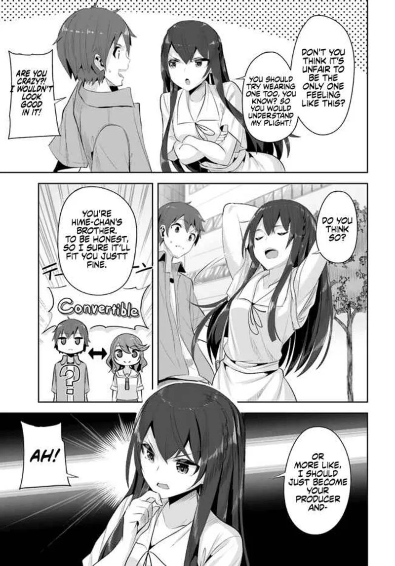 Tenkou Saki no Seiso Karen na Bishoujo ga, Mukashi Danshi to Omotte Issho ni Asonda Osananajimi datta Ken Chapter 9 page 26